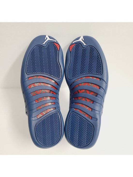 NEW Nike Air Jordan 12 Retro French Blue Shoes CT8013-114 Size 9.5 White B Grade main image 4